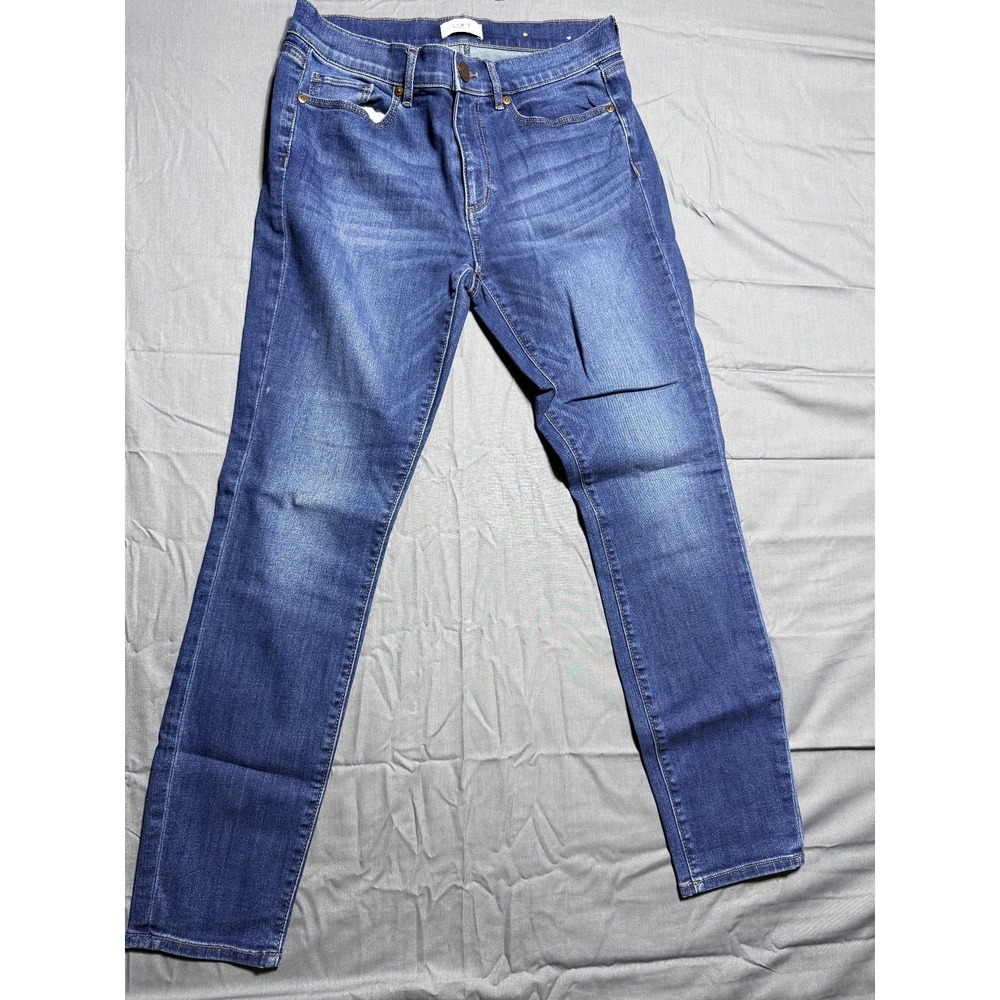 LOFT Outlet Women's Blue Skinny Jeans Size 6 Medium Wash Stretch Denim